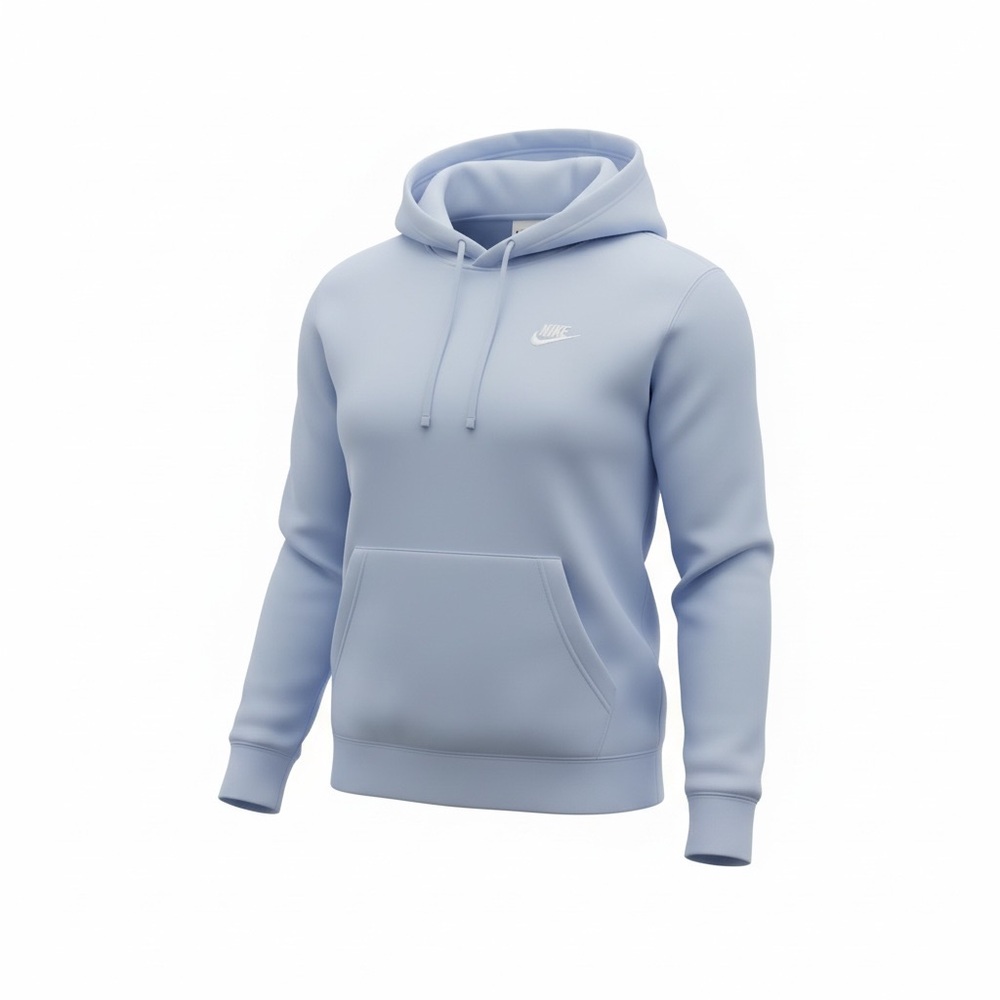 Nike Sky Blue Pullover Hoodie